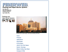 Tablet Screenshot of fiberwebflashing.com